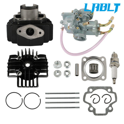Top End Gasket Set for Yamaha PW50 (1981–2009) - Carburetor, Cylinder, Piston Ring