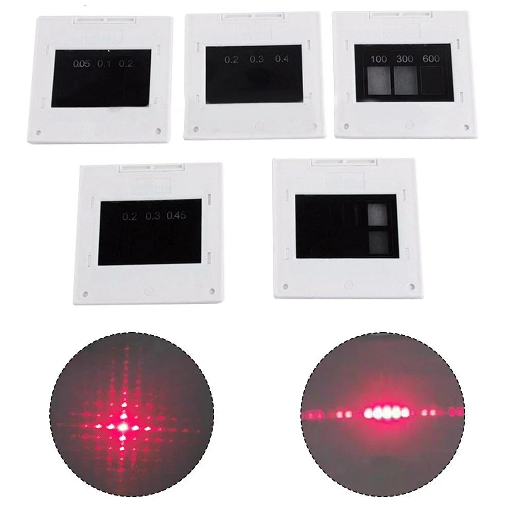 Diffraction Gratings Pack of 5 for Scientific Applications