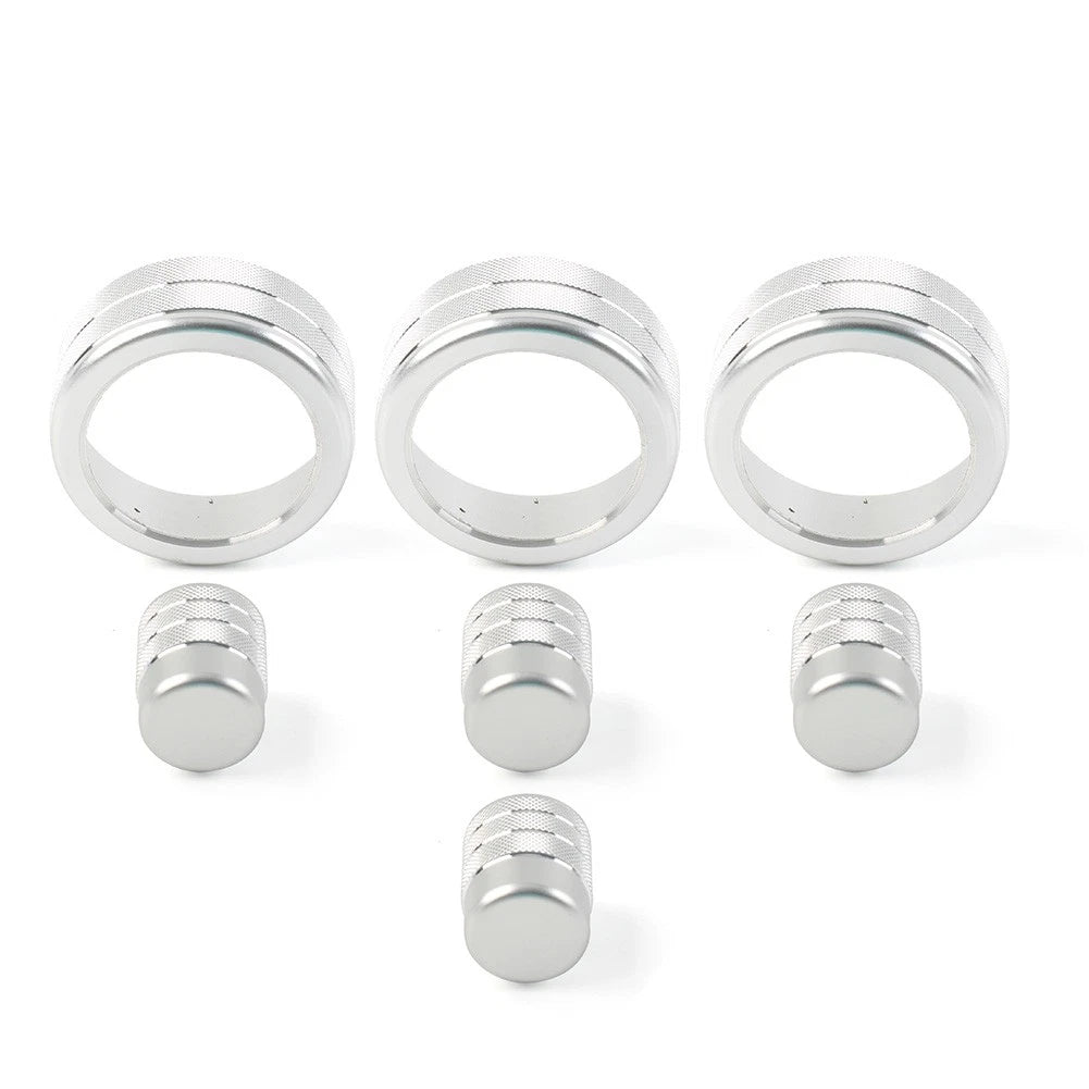 Switch Knob Ring Cover for Honda Civic (2022–Present) & CR-V (2023–2024) Silver
