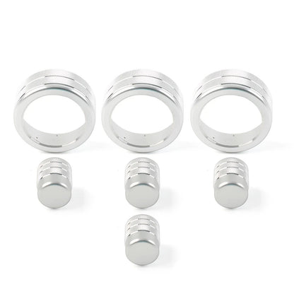 Switch Knob Ring Cover for Honda Civic (2022–Present) & CR-V (2023–2024) Silver