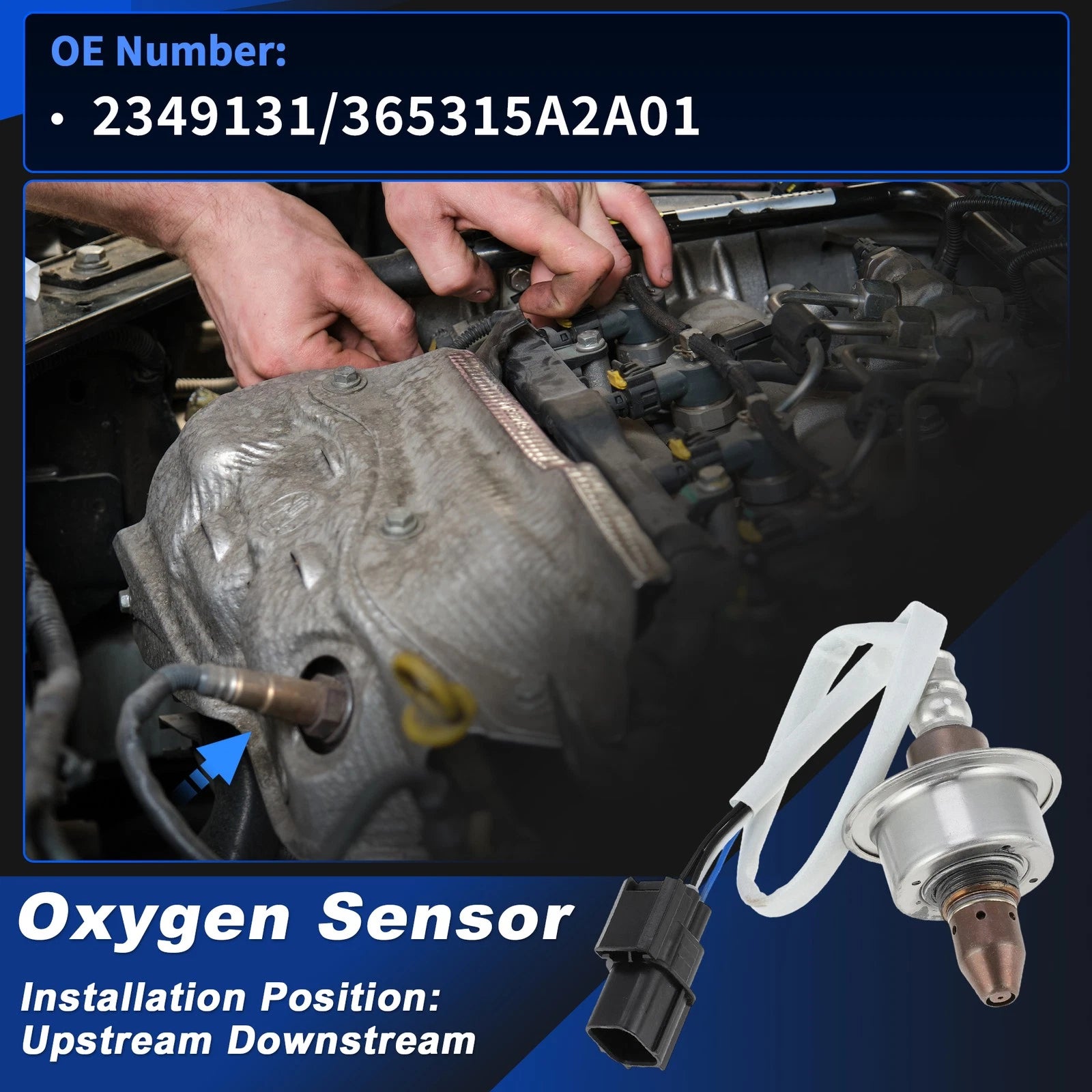 Upstream Oxygen Sensor for Honda Accord 2.4L (2013–2017) 2349131