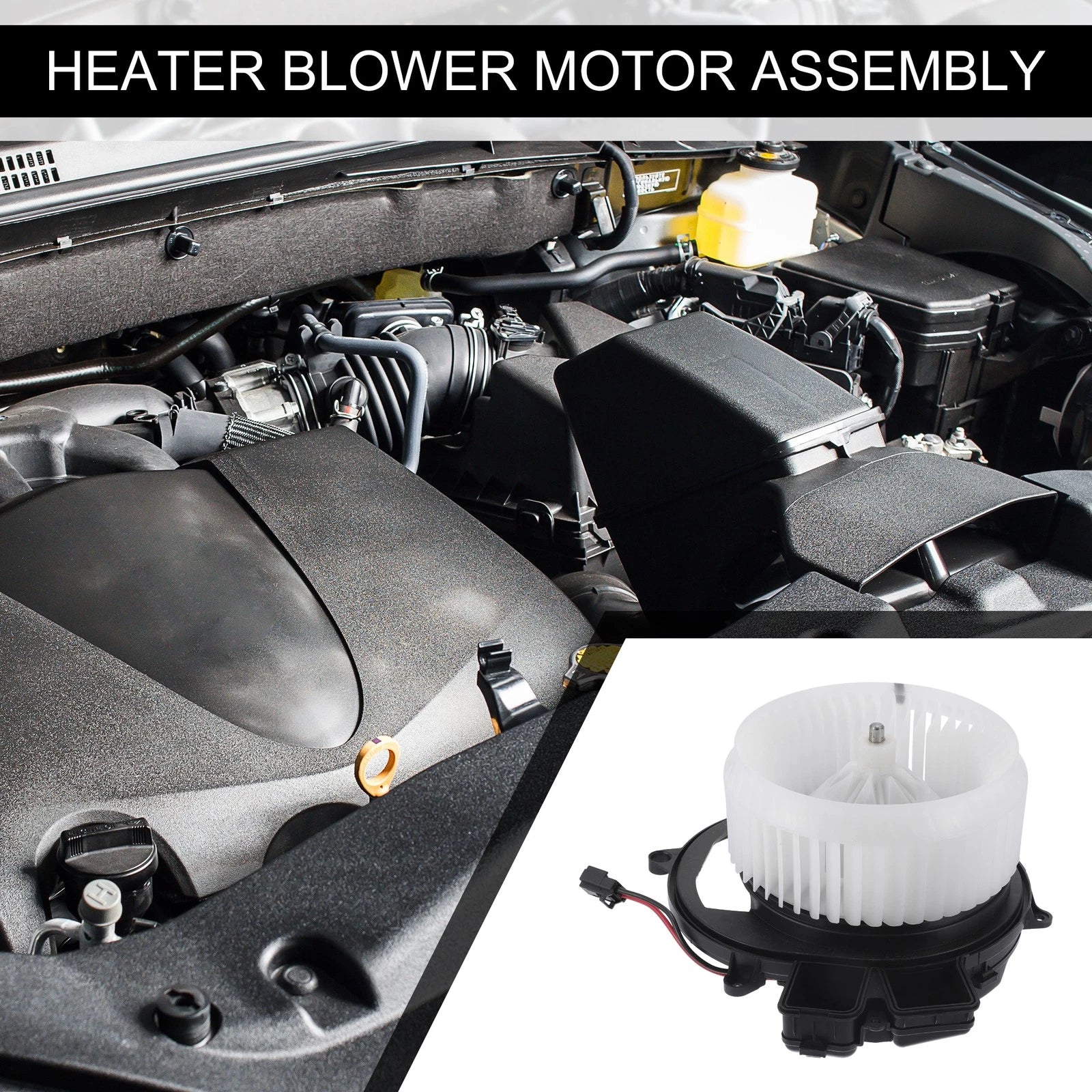 HVAC Heater Blower Motor Replacement for Mercedes-Benz GL350 GL450 (2010–2016)