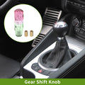 Crystal Shift Knob Set with 2 Adapters for Universal Fit (15cm)
