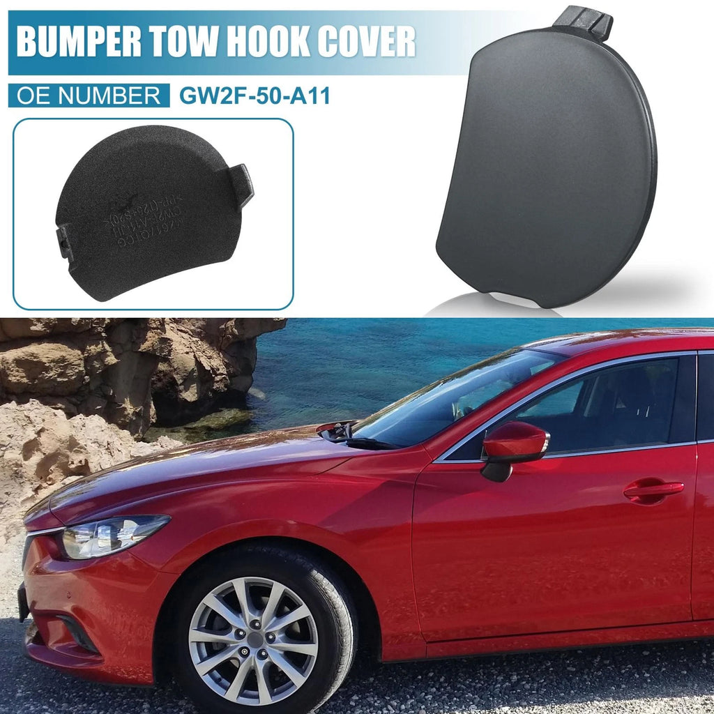 Front Bumper Tow Hook Cover Replacement for Mazda Atenza 6 (2017–2019)