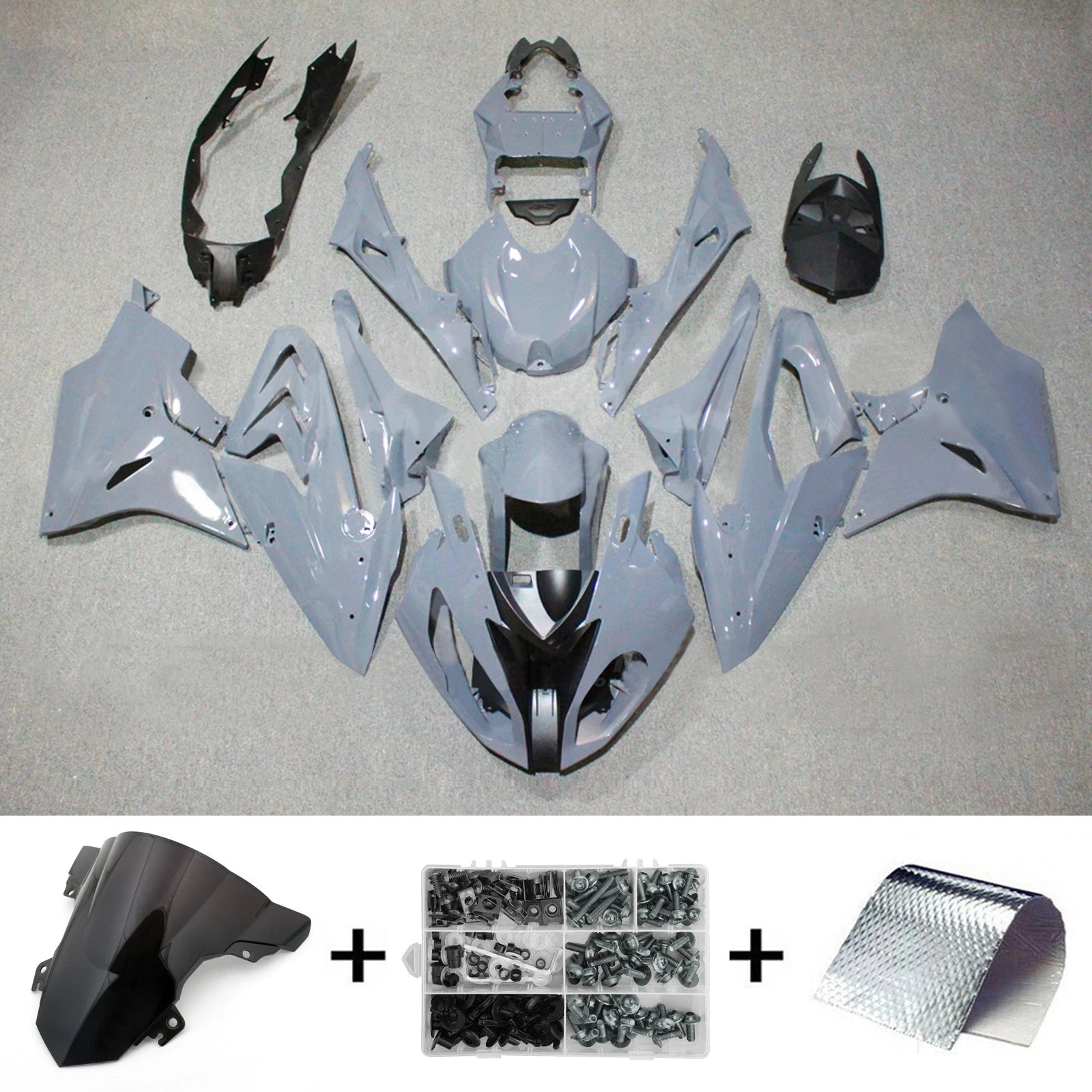 Injection Fairing Kit for BMW S1000RR (2015–2016) - ABS Plastic