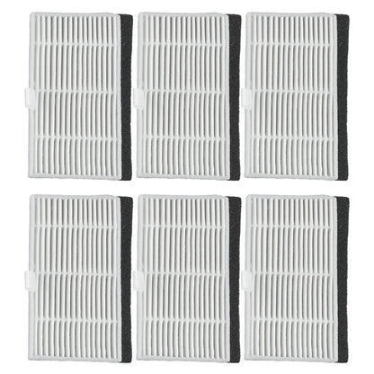 6 Pack Washable Filters for Honor Choice Robot Cleaner M1
