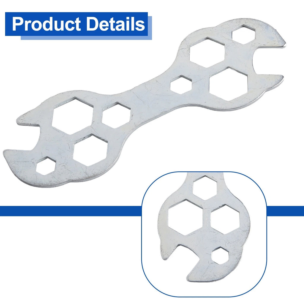 Multifunctional Bike Repair Tool Hex Key Spanner 8-17mm Sizes