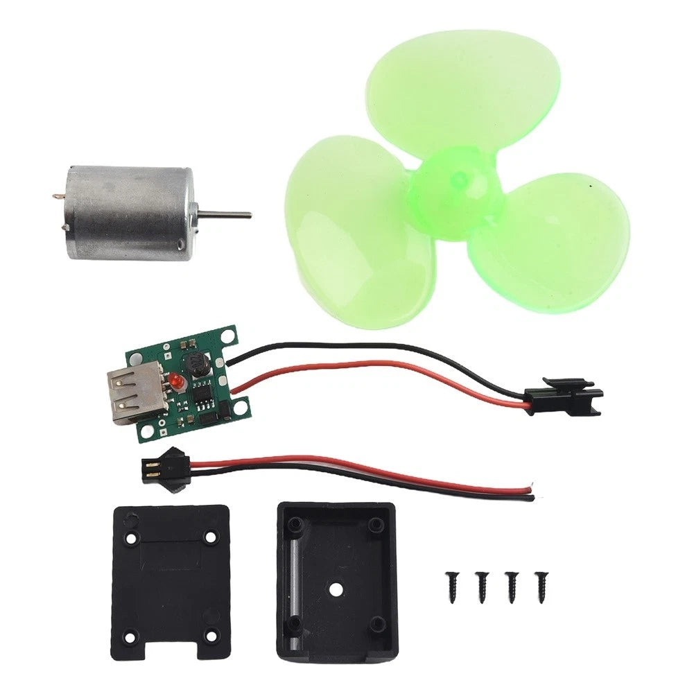 Wind Turbine Kit with Motor Diameter 24.5mm for Educational Use