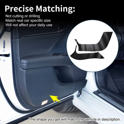 Anti Kick Door Pad Faux Leather Set for Toyota Raize A200 A210 (2019–2025)
