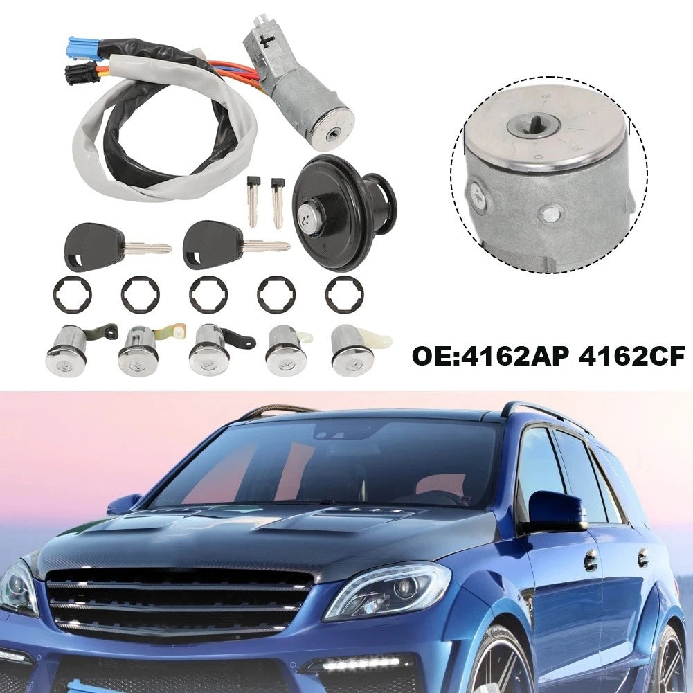 Easy Install Ignition Switch Lock Cylinder Assembly 4162AP 4162CF for Partner