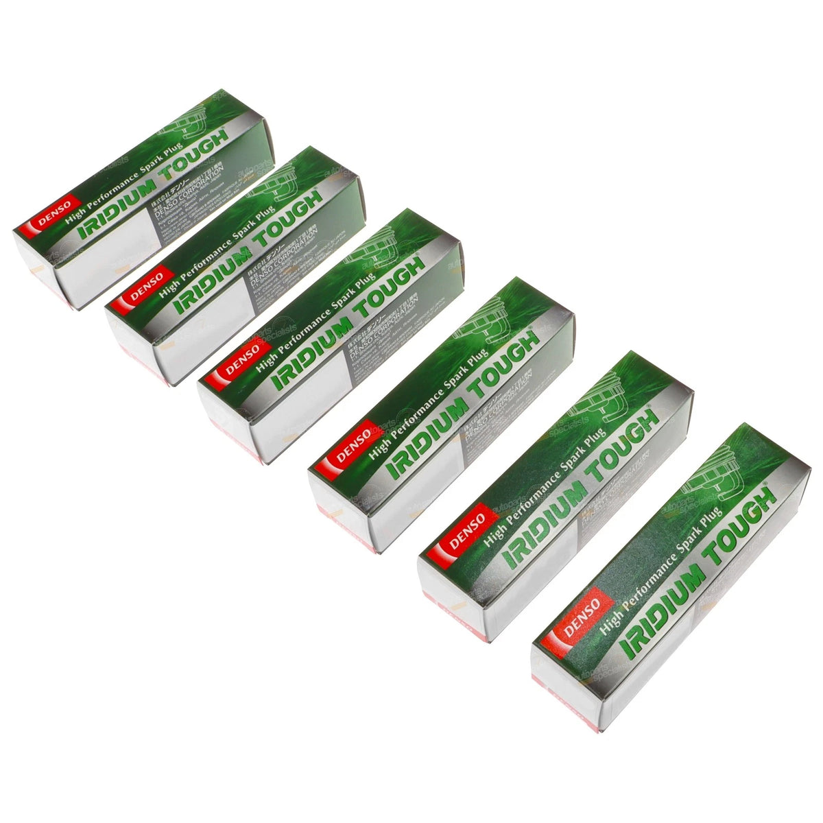 Set of 6 Denso Nickel Spark Plugs for Mercedes 300SEL (1987–1992)