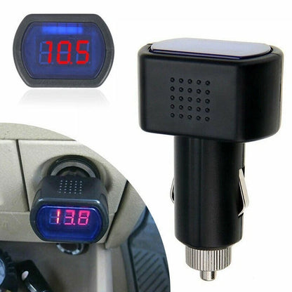 LED Voltage Meter Gauge for Auto 0-30V (12V-24V)