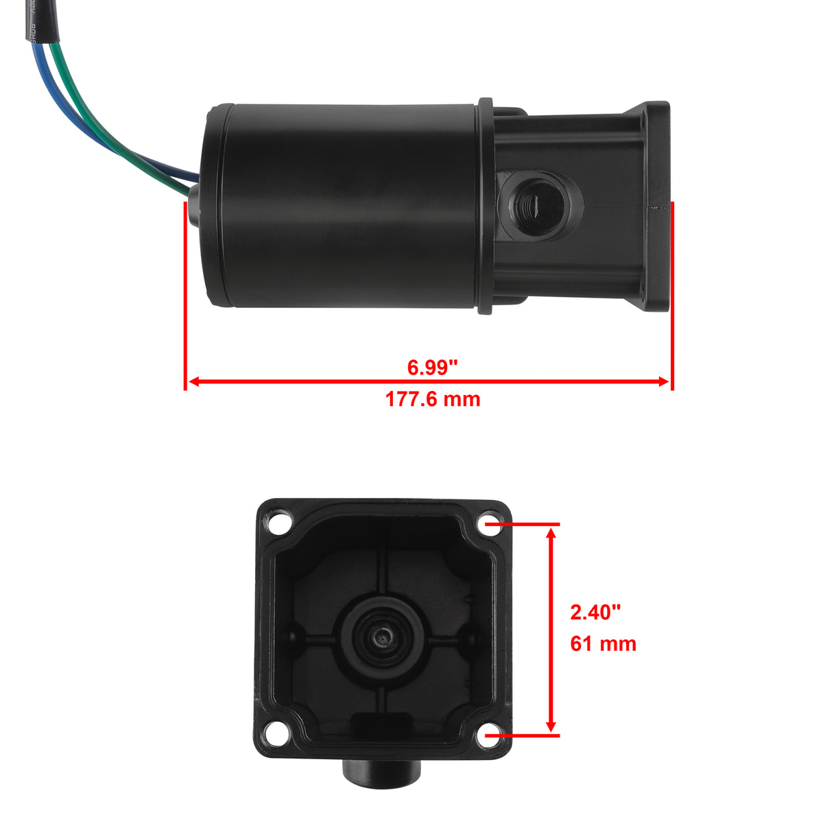 Force Tilt Trim Motor Replacement for Mercury Mariner 70HP (1992–1995)