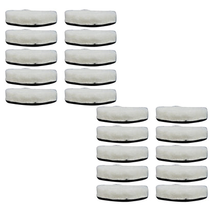 20pcs Wool Polishing Pads for Buffer Plate (3 Inch)