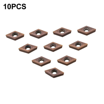 10X DCMT070204 Carbide Insert for Lathe Turning Insert (Steel)