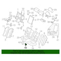 Fixing Clip for Volvo C70 (2006–2013) - Plastic Rear Seating