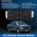A/C Heater Climate Control Module Replacement for Chevrolet Avalanche (2007–2013)