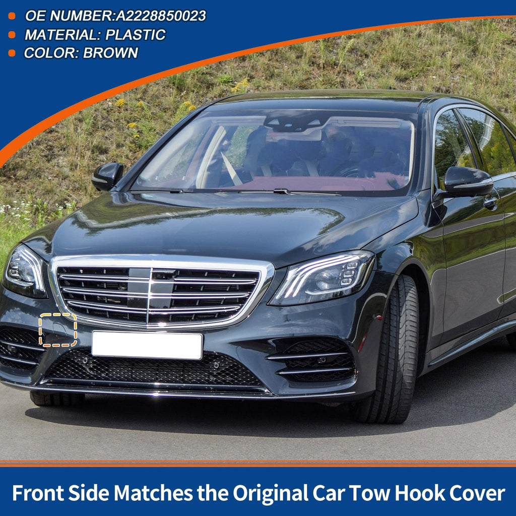 Front Tow Hook Cover Replacement for Mercedes-Benz S-Class W222 (2014–2020)