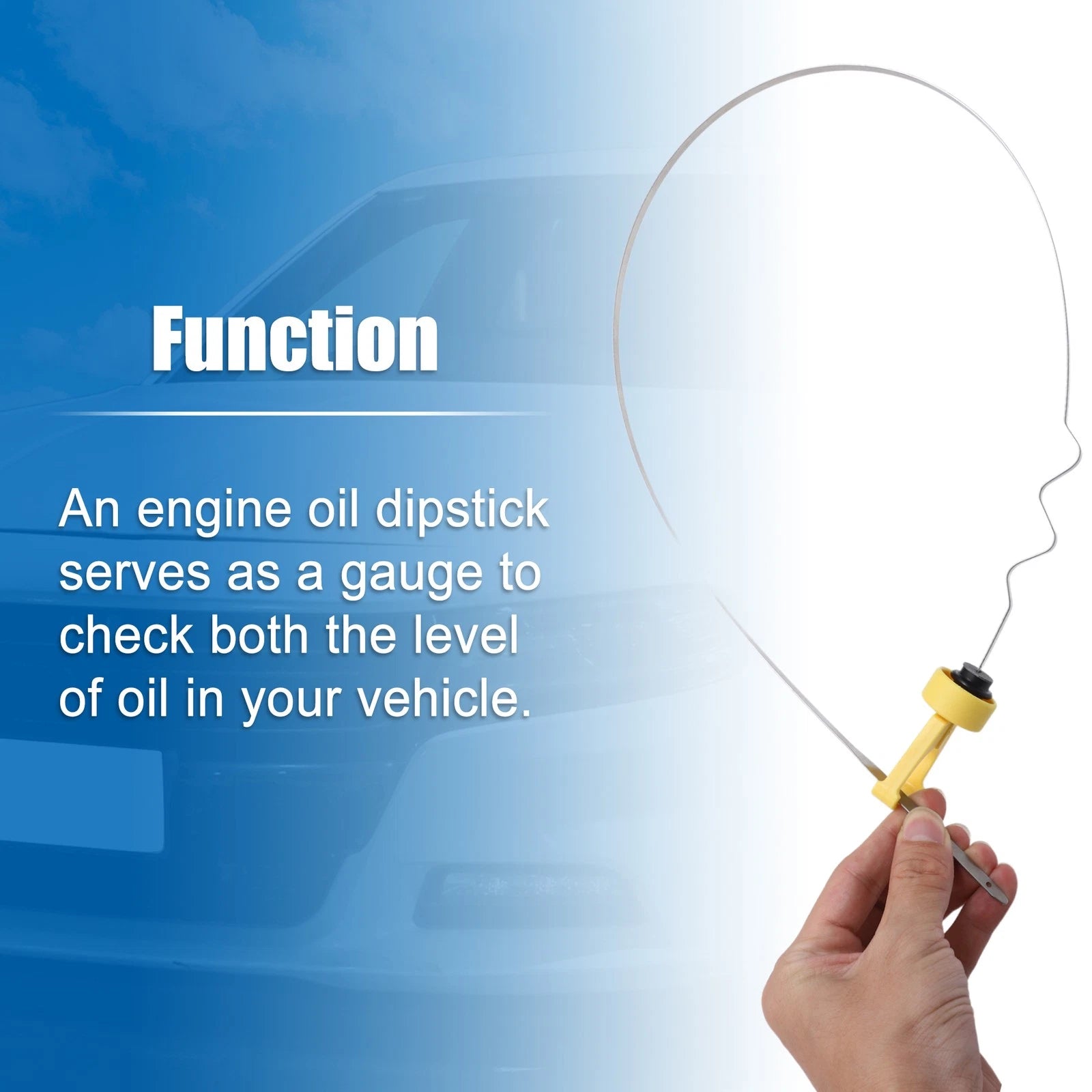 Dipstick for Ford F-150 (2007) - Oil Level Indicator Replacement