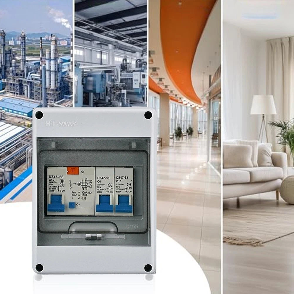 Leakage Protection Distribution Box for IP65 Rated Applications
