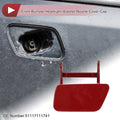 Headlight Washer Nozzle Cover Cap Replacement for BMW 525i (2004–2005)