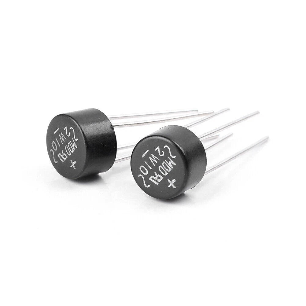 10x Bridge Diode Rectifier 2W 1000V 2A for DIY Electronics