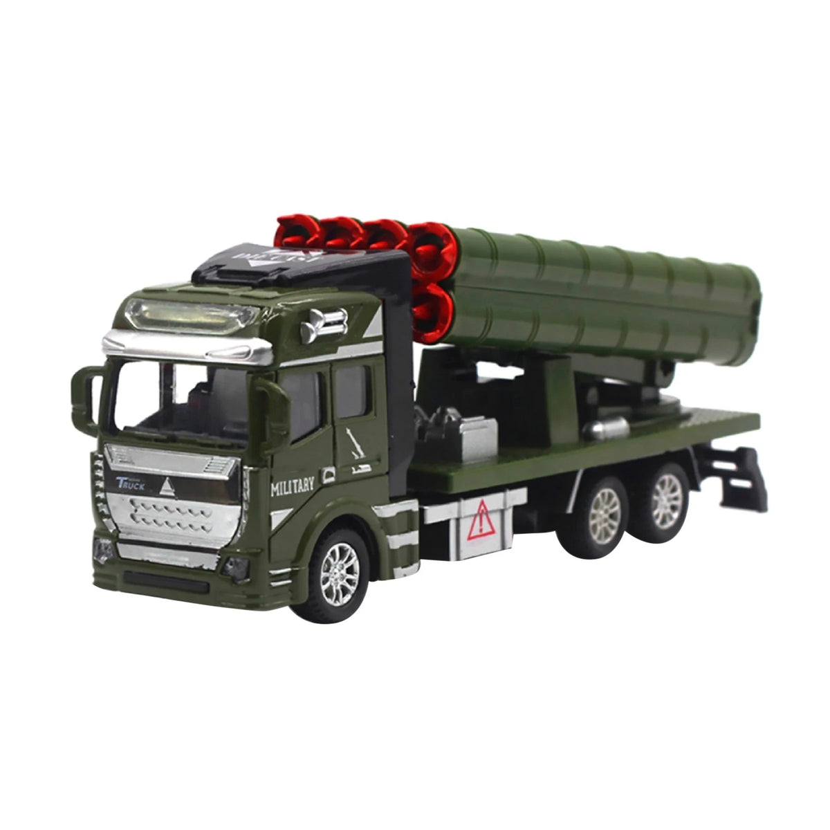 Military Missile Model Car Pull Back Diecast Vehicle