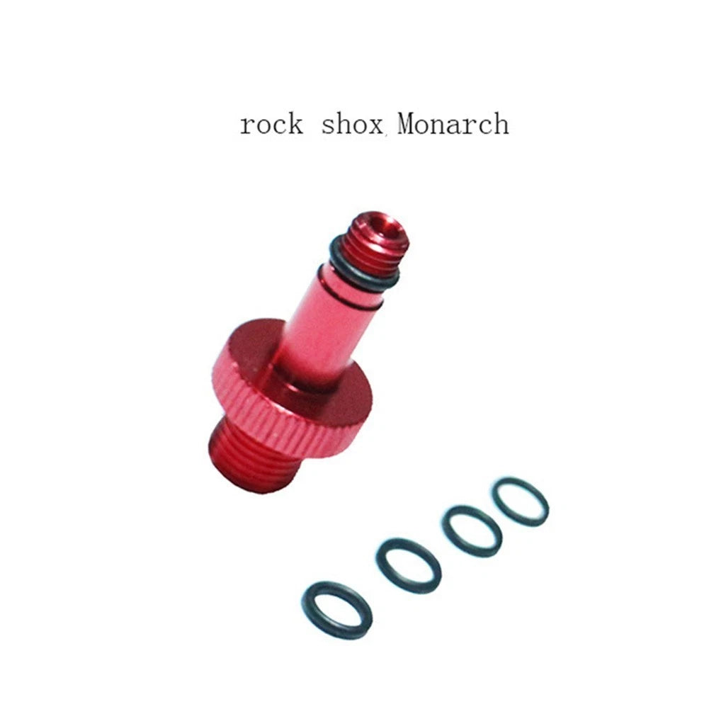 Aluminum Alloy Rear Shock Air Valve Adapter for MTB Bicycle
