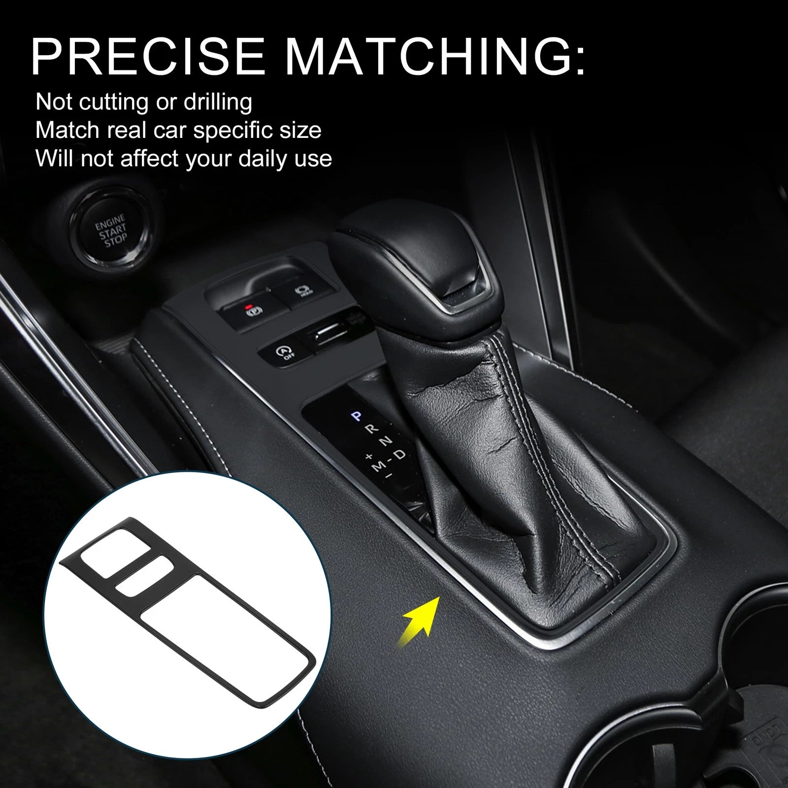 Gear Shift Panel Cover Replacement for Toyota Harrier 80 Series (1997–2003)