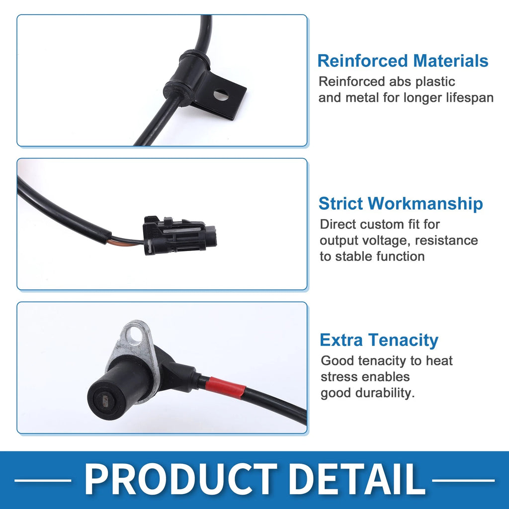 ABS Wheel Speed Sensor Replacement Front for Hyundai Sonata (1994–1995)
