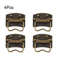 4X Antique Cabinet Pull Handle Knob Ring Hardware for Various Applications