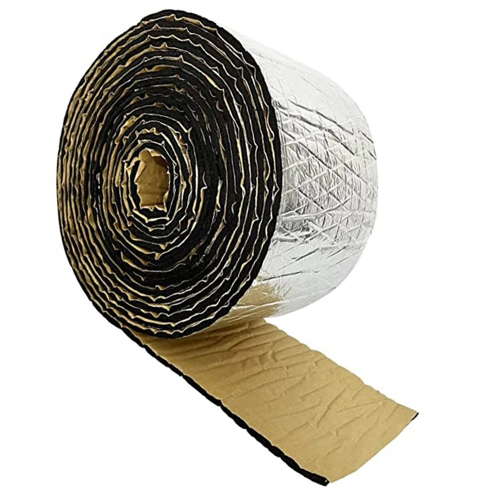 Heat Insulation Aluminum Foil Mat for Trucks For Roofs 10m Length Self
