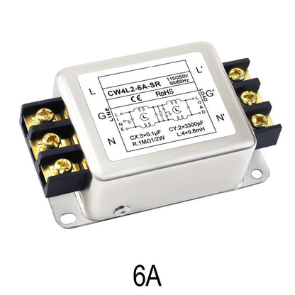 Alloy Shell Power Supply Filter for Tight Spaces and Chassis