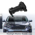 Front Passenger Side Headlight Washer Nozzle Replacement for Audi A4 (2005–2008)