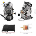 Carburetor + Intake Manifold for Yamaha Warrior 350 YFM350X Wolverine YFM350FX (1997–2004)