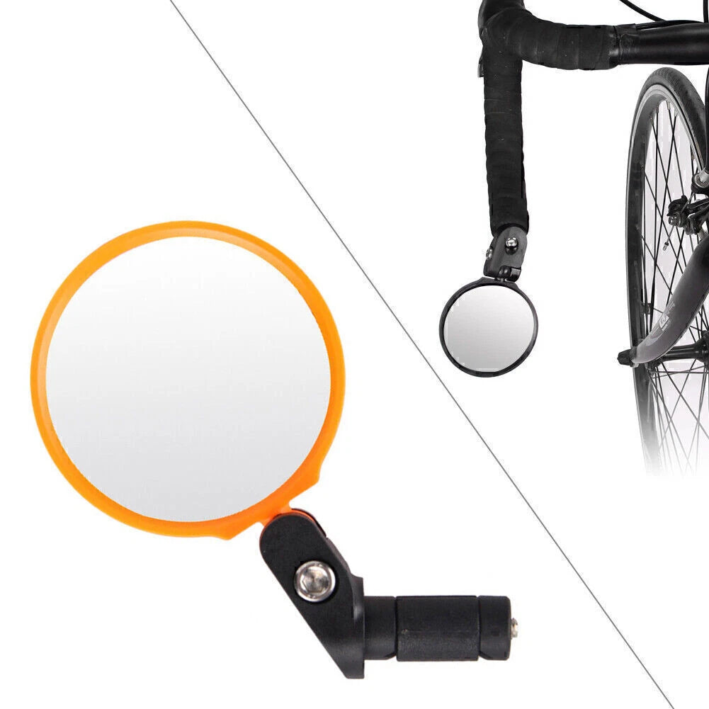 360° Adjustable Bar End Mirror for Motorcycles (Universal Fit)