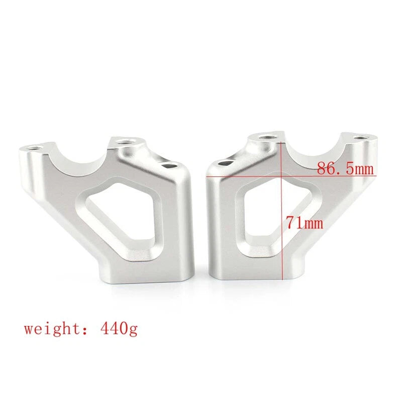 Billet Aluminum Handle Bar Clamp Riser for Tiger 900 GT Pro Low Rally (2020–2022)