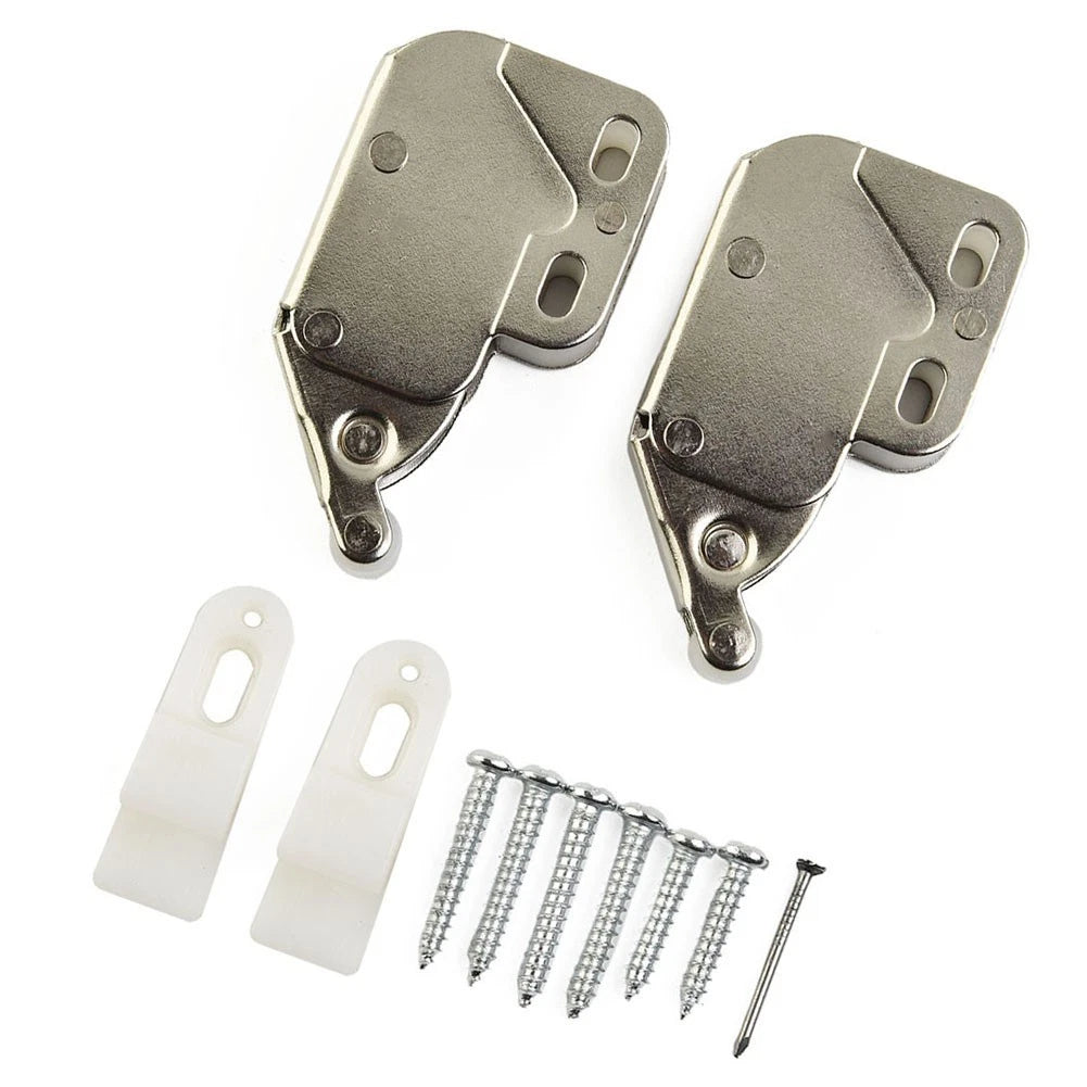 Spring Loaded Tip Catch for Caravan/Boat Cupboard/Door Cabinet Lock