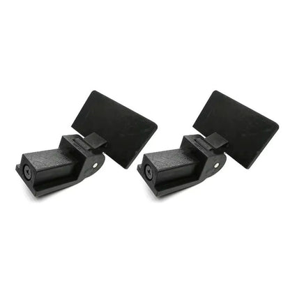 2X Black Plastic Dust Cover Hinge for AT LP120 LP5 LP140 Vinyl Turntable