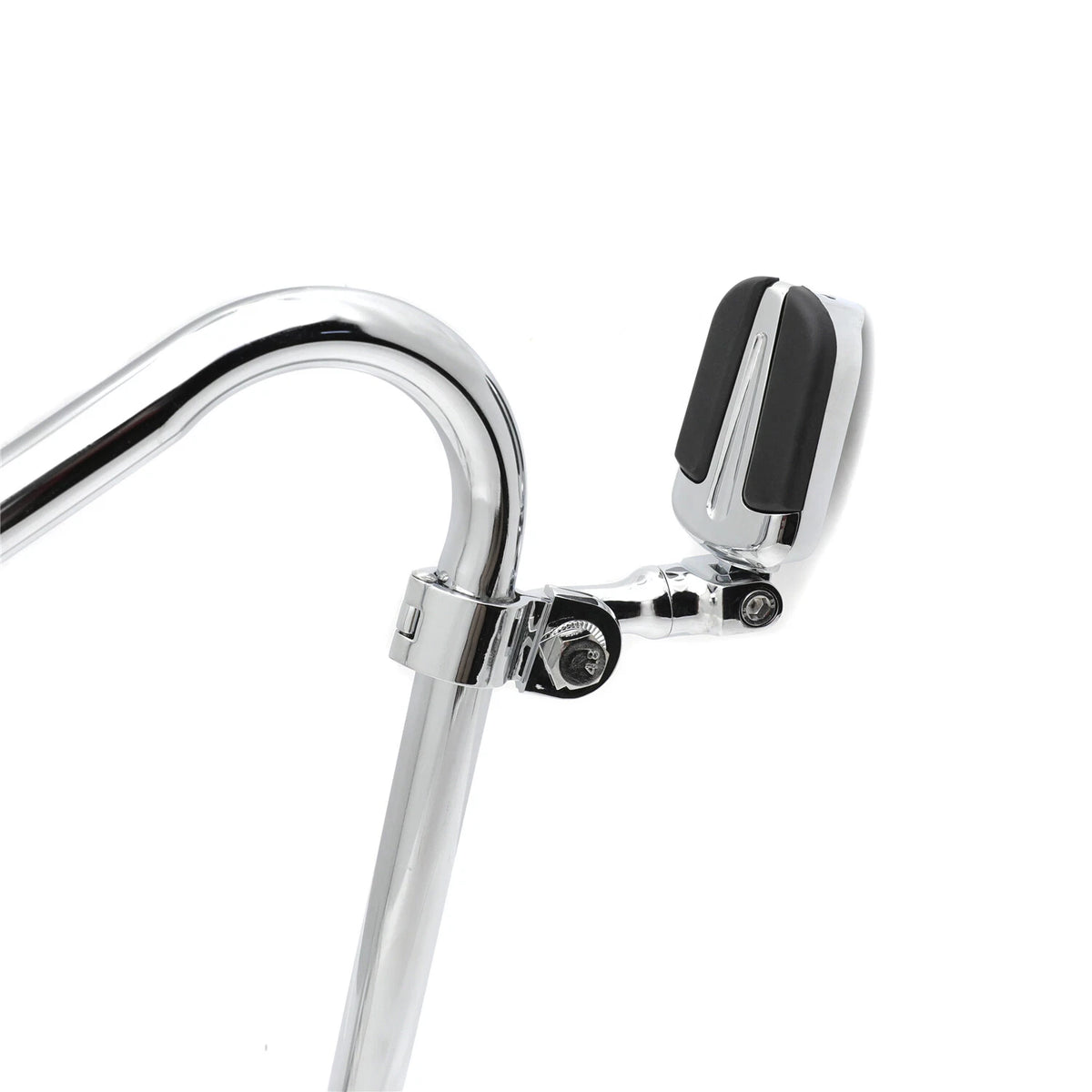 3" Stem Clamp Chrome Slipstream Footpeg 1-1/4" for Yamaha Road Star Warrior (2002)