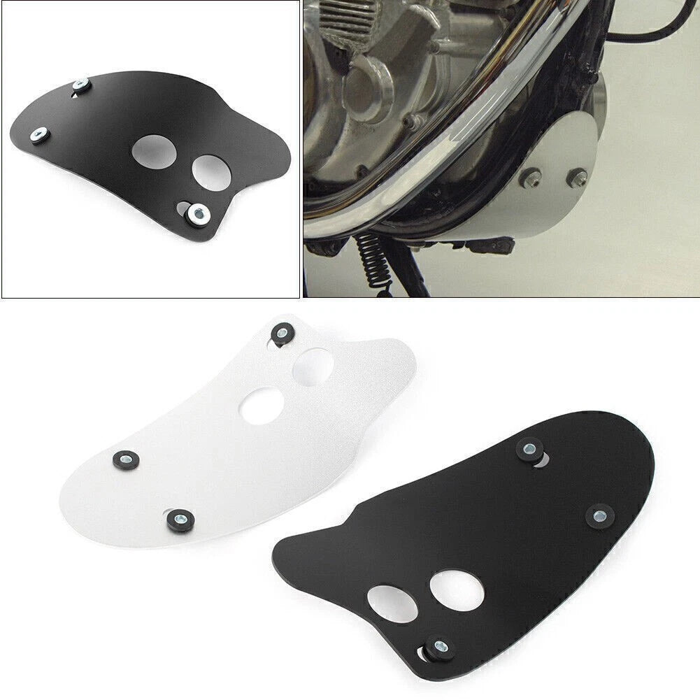 Engine Guard Cover for Yamaha SR500/SR400 (1978–1999) Black
