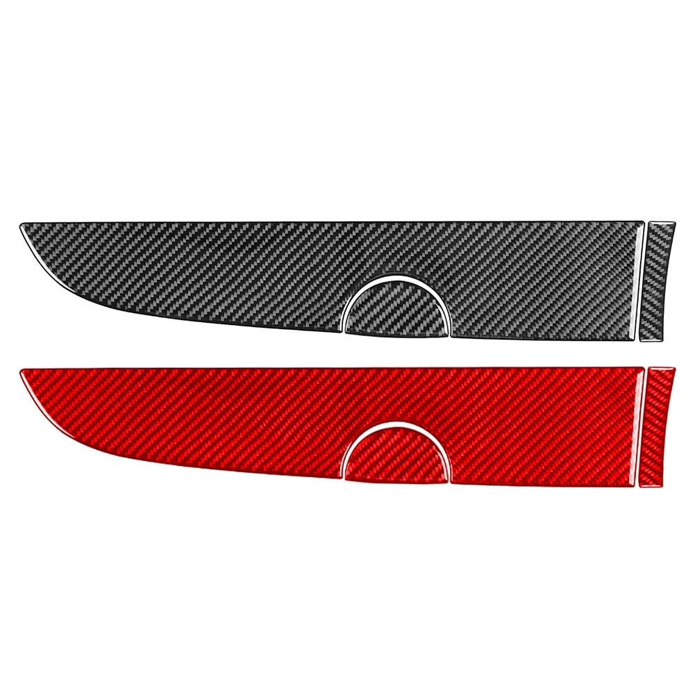 Carbon Fiber Co-pilot Dashboard Panel Cover for Fiat 500 (2012–2015)