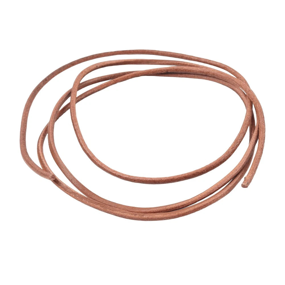 72" Leather Belt for Singer Treadle Sewing Machine (3/16" #B111-72)