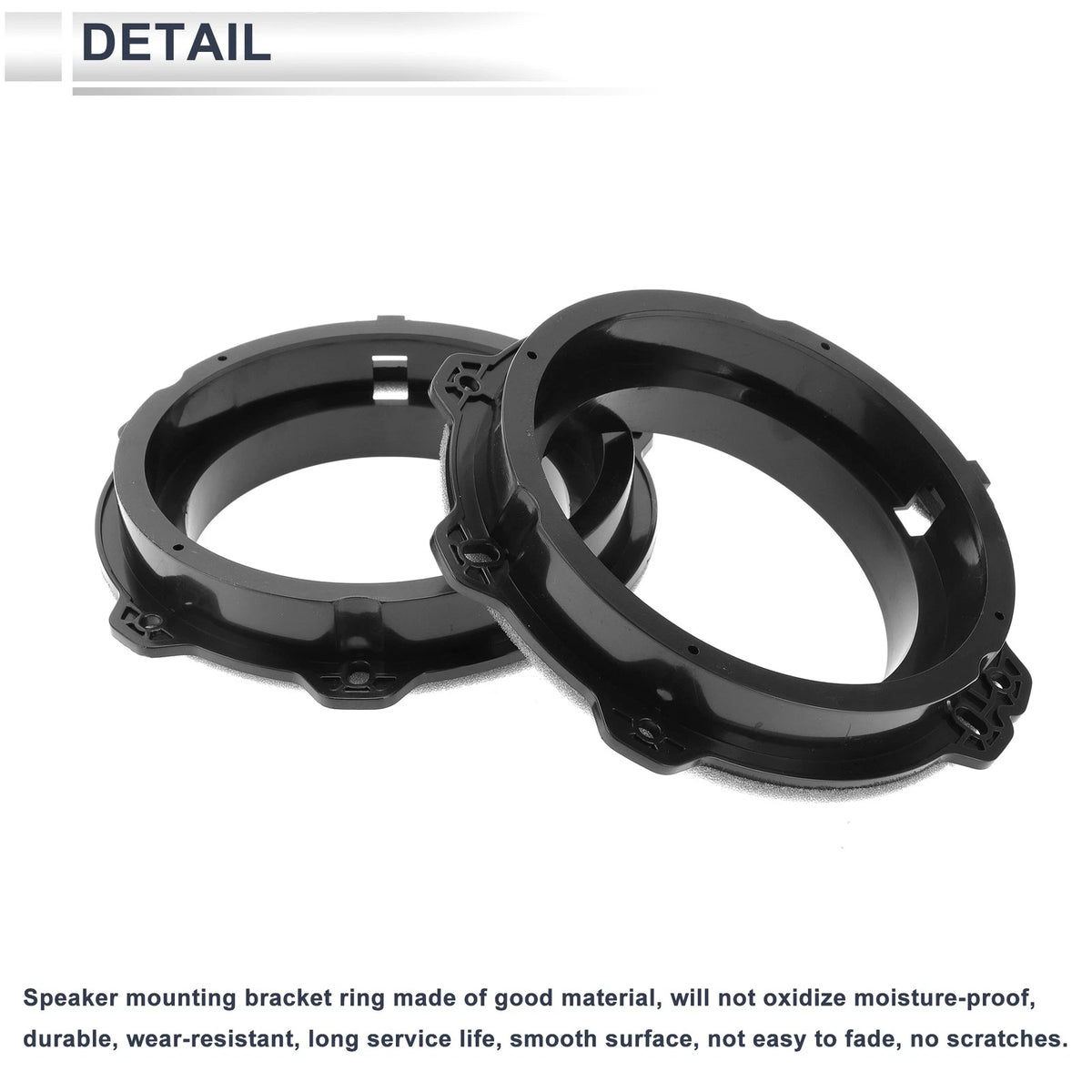 Set of 2 Speaker Spacer Rings for Hyundai 6.5" Tweeter