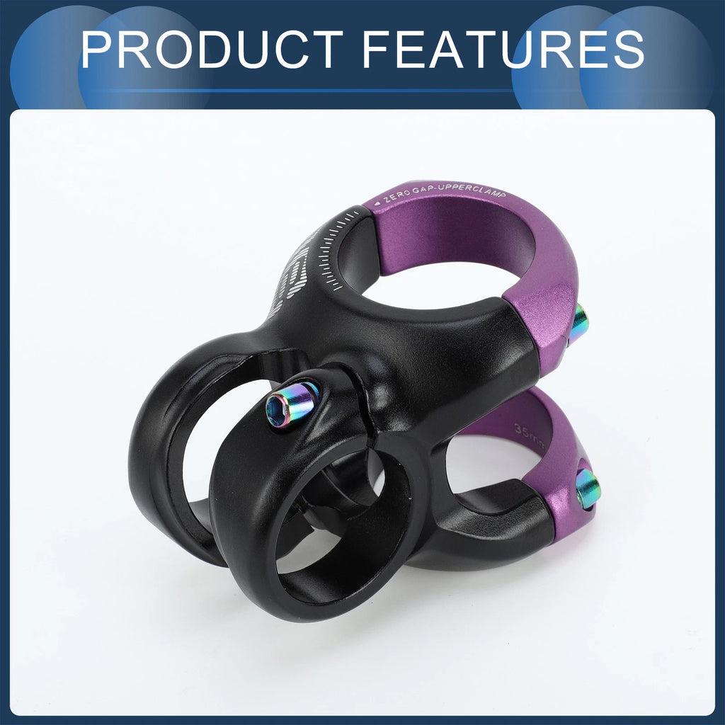 Bicycle Stem Handlebar 35mm 0 Degree Front for Mountain Bike (2005–2015)