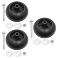 Anti-Scalp Roller Deck Wheel with Bolt Replacement for Hustler Mower (788166P) (1980–1990)