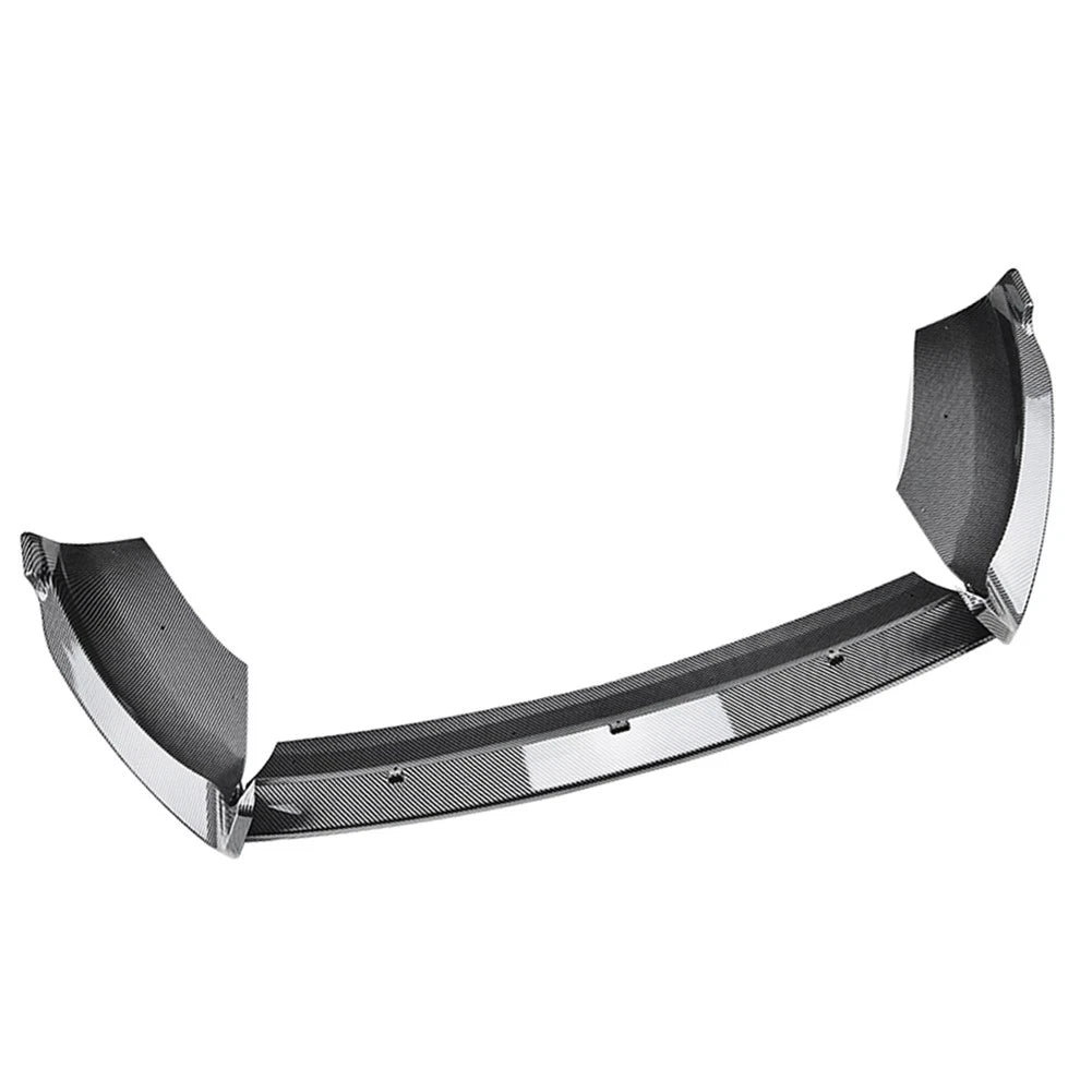 3pcs Front Bumper Lip Spoiler Splitter for Ford Fiesta ST MK6 (2012–2017)