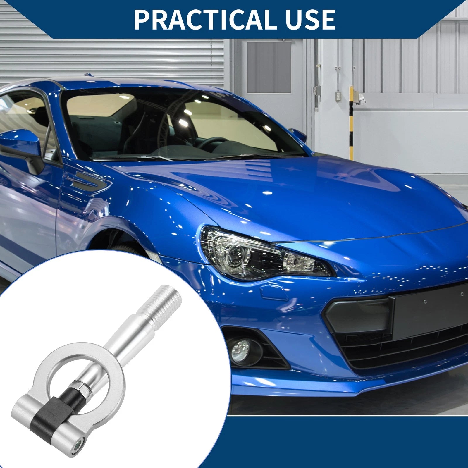 Metal Tow Hook Ring for Mitsubishi Lancer Evolution (2001–2016)