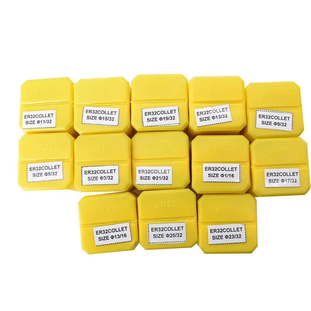 13PC ER32 Spring Collet for CNC Milling Lathe Engraving Machine