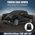 Waterproof Car Cover with Zipper for Chevy Silverado (2005–2020)